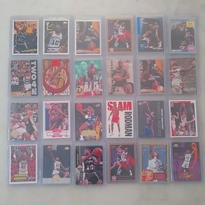 Dennis Rodman Card Lot (24 Cards)